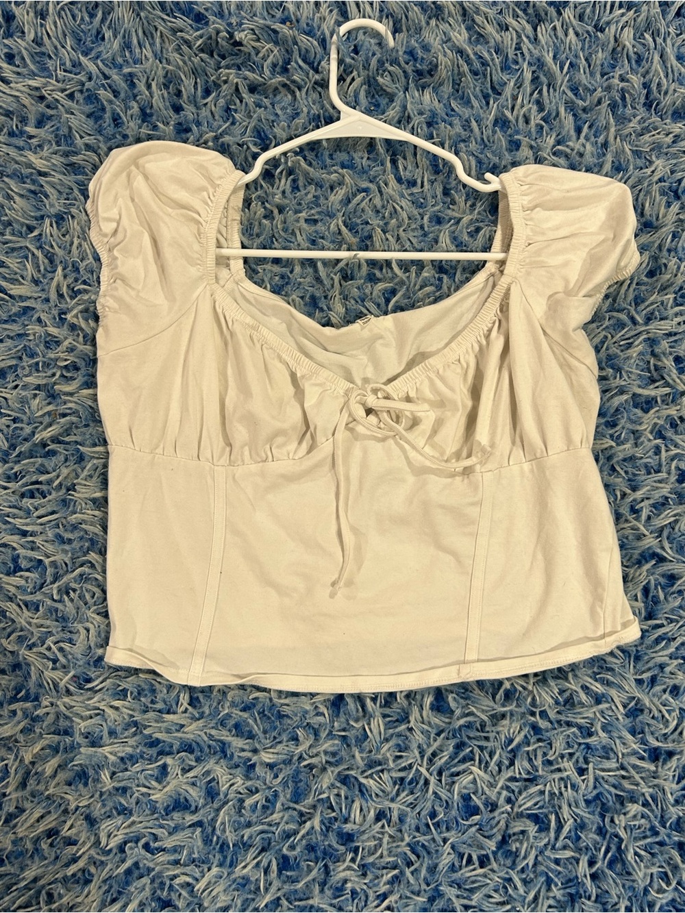 White Off the Shoulder Top